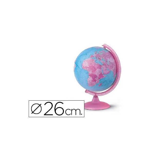 ESFERA CON LUZ PINK 26 CM