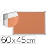 PIZARRA CORCHO Q-CONNECT MARCO DE ALUMINIO 60X45 CM