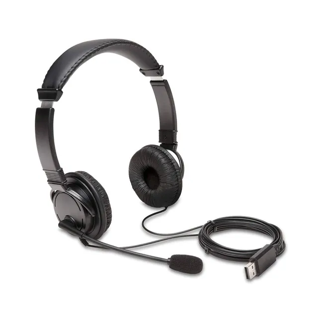 AURICULAR KENSINGTON HI-FI CON MICROFONO USB CABLE 180 CM