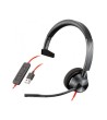 AURICULAR PLANTRONICS BLACKWIRE 3310 DIADEMA MONOAURAL CABLE USB-A ...