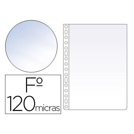 FUNDA MULTITALADRO ESSELTE FOLIO POLIPROPILENO 120 MC CRISTAL CAJA ...