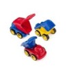 JUEGO MINILAND MINIMOBIL DUMPY 6 VEHICULOS