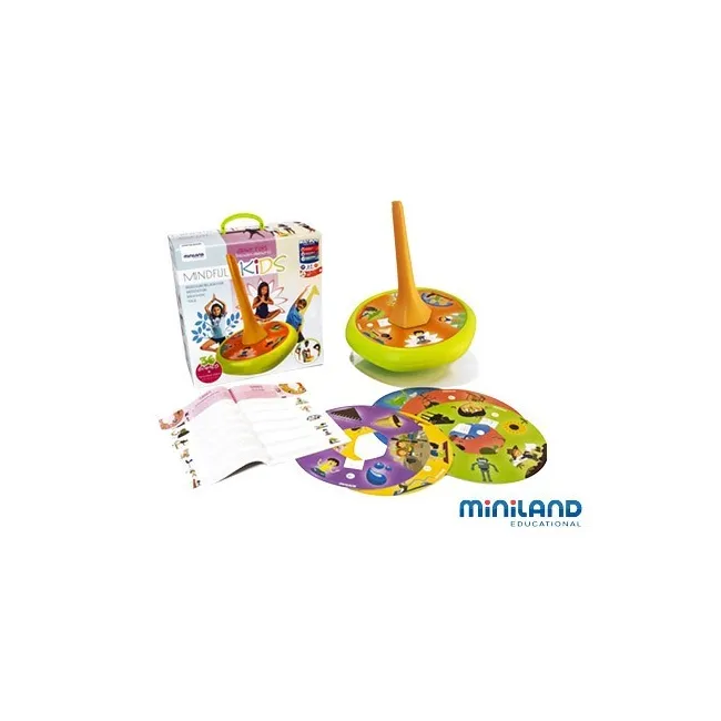 JUEGO DIDACTICO MINILAND MINDFULNES CON PEONZA GIGANTE Y GUIA DE EJ...