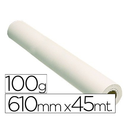PAPEL REPROGRAFIA GRAFIC 100 GRS. PARA PLOTTER -PAPEL ESTUCADO BLAN...