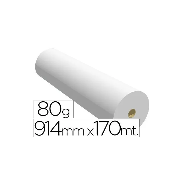 PAPEL REPROGRAFIA PPC PARA PLANOS 914X170MT 80GR