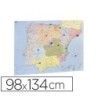 MAPA MURAL FAIBO ESPAÑA Y PORTUGAL AUTONOMICO PLASTIFICIADO ENROLLA...