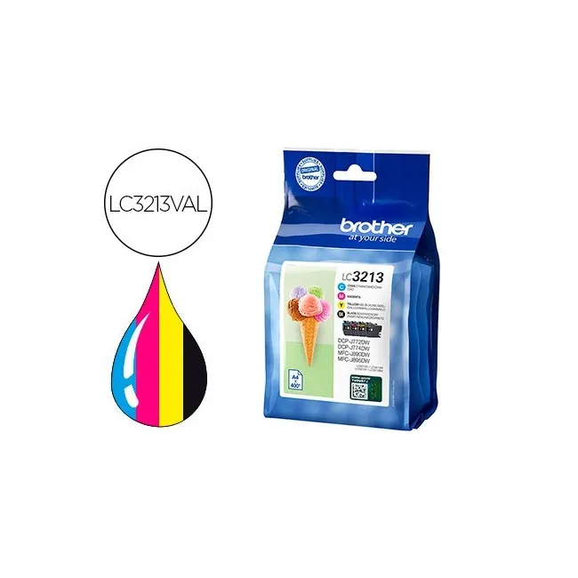 INK-JET BROTHER LC3213 DCP-J572 / DCP-J772 / DCP-J774 / MFC-J890 / ...