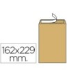 SOBRE LIDERPAPEL BOLSA N.5 KRAFT DIN C5 162X229 MM TIRA DE SILICONA...