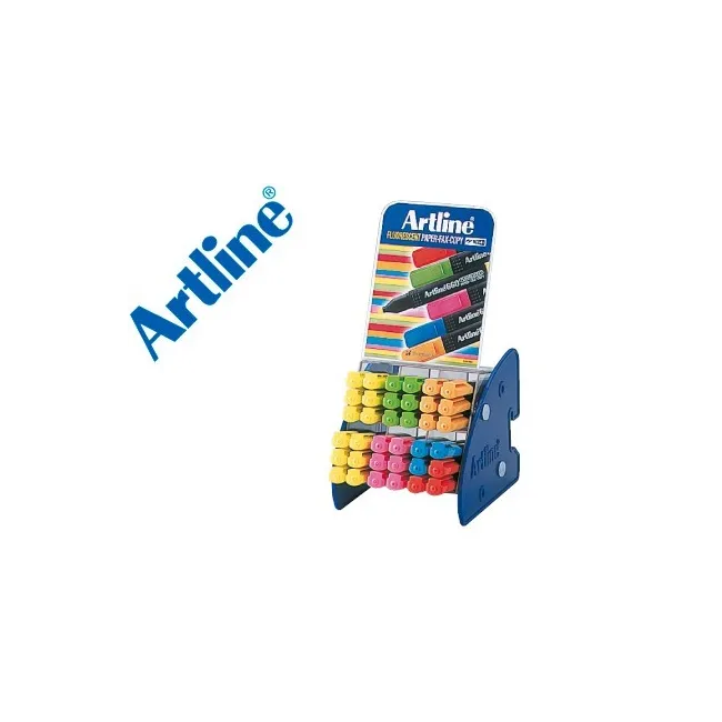 SET ROTULADORES ARTLINE FLUORESCENTE EK 660 EXPOSITOR DE 36 UNIDADE...