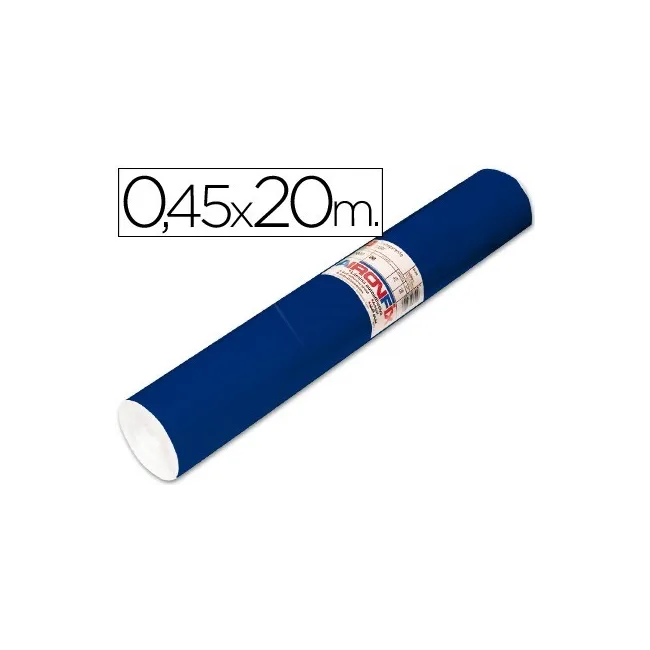 ROLLO ADHESIVO AIRONFIX UNICOLOR AZUL MATE OSCURO 67150 -ROLLO DE 2...