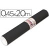 ROLLO ADHESIVO AIRONFIX UNICOLOR NEGRO MATE 67004 -ROLLO DE 20 MT