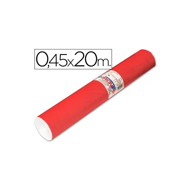 ROLLO ADHESIVO AIRONFIX UNICOLOR ROJO MATE CLARO 67151-ROLLO DE 20 MT