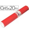 ROLLO ADHESIVO AIRONFIX UNICOLOR ROJO MATE CLARO 67151-ROLLO DE 20 MT
