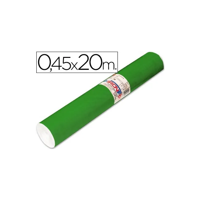ROLLO ADHESIVO AIRONFIX UNICOLOR VERDE BRILLO 67047 -ROLLO DE 20 MT