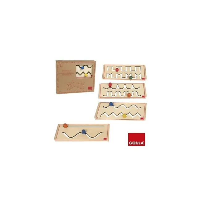 JUEGO GOULA DIDACTICO PRE-ESCRITURA SET DE 4