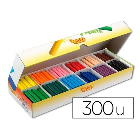 LAPICES CERA JOVICOLOR -CAJA CON 300 LAPICES SURTIDOS