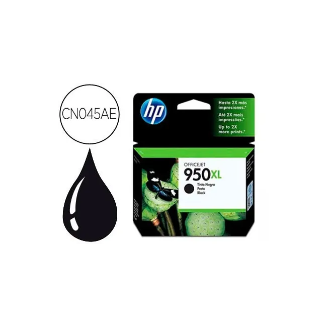 INK-JET HP 950XL NEGRO CN045AE CAPACIDAD 2300 PAG