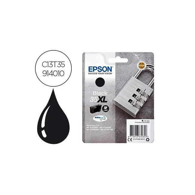 INK-JET EPSON 35XL T3591 PRO WF-4720DWF / 4725DWF / 4730DTWF / 4740...