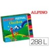 LAPICES DE COLORES ALPINO FESTIVAL CLASSBOX CAJA DE 288 UNIDADES 12...