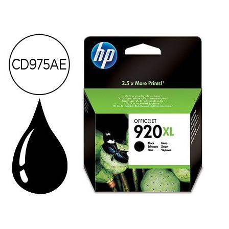 INK-JET HP 920XL NEGRO 1200PAG OFFICEJET/920/6500