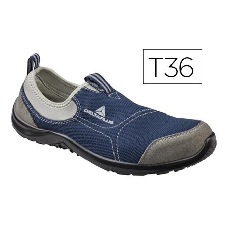 ZAPATOS DE SEGURIDAD DELTAPLUS DE POLIESTER Y ALGODON CON PLANTILLA...