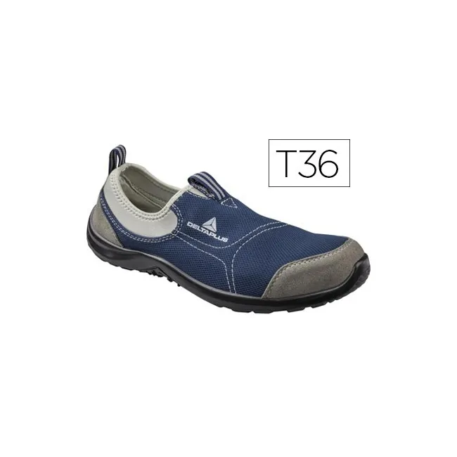 ZAPATOS DE SEGURIDAD DELTAPLUS DE POLIESTER Y ALGODON CON PLANTILLA...