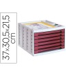 FICHERO CAJONES DE SOBREMESA Q-CONNECT 370X305X215 MM BANDEJA ORGAN...