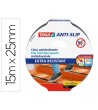CINTA ANTIDESLIZANTE ADHESIVA TESA USO INTERIOR / EXTERIOR COLOR NE...