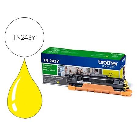 TONER BROTHER TN243Y DCP-L3510CDW / HL- L3270CDW / MFC-L3710CW AMAR...