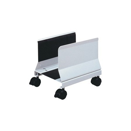 SOPORTE PARA C.P.U. METAL Q-CONNECT -REGULABLE CON RUEDAS