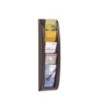 EXPOSITOR MURAL FAST-PAPERFLOW POSTALES A6 NEGRO 5 CASILLAS 650X181...