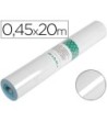 ROLLO ADHESIVO LIDERPAPEL TRANSPARENTE ROLLO DE 0,45 X 20 MT