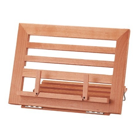 ATRIL SUJETALIBROS MADERA L-32L 340X240X170MM