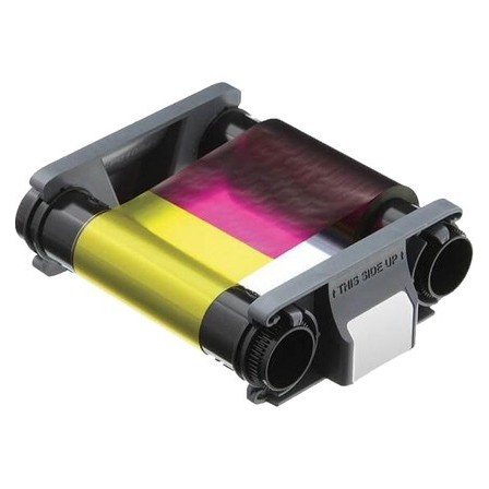 PACK DE CONSUMIBLE PARA IMPRESORA BADGY 100 IMPRESIONES CON CINTA C...