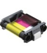 PACK DE CONSUMIBLE PARA IMPRESORA BADGY 100 IMPRESIONES CON CINTA C...