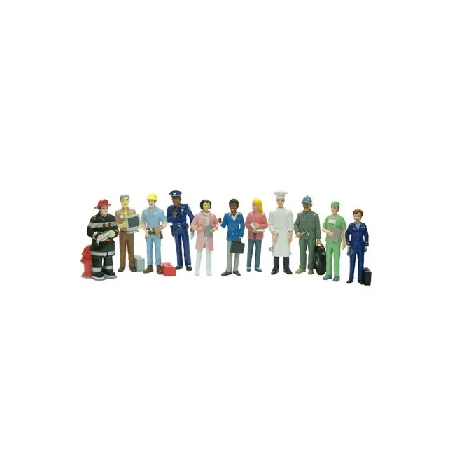 JUEGO MINILAND FIGURAS OFICIOS Y PROFESIONES CAJA DE 11 UNIDADES