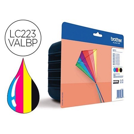 INK-JET BROTHER LC-223VALBP DCPJ4120DW / MFCJ4420DW / 4620DW / 5320...