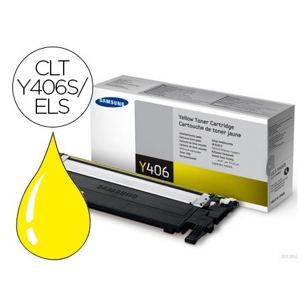 TONER SAMSUNG CLP360/365 CLX3300/3305 AMARILLO 1.000 PAG