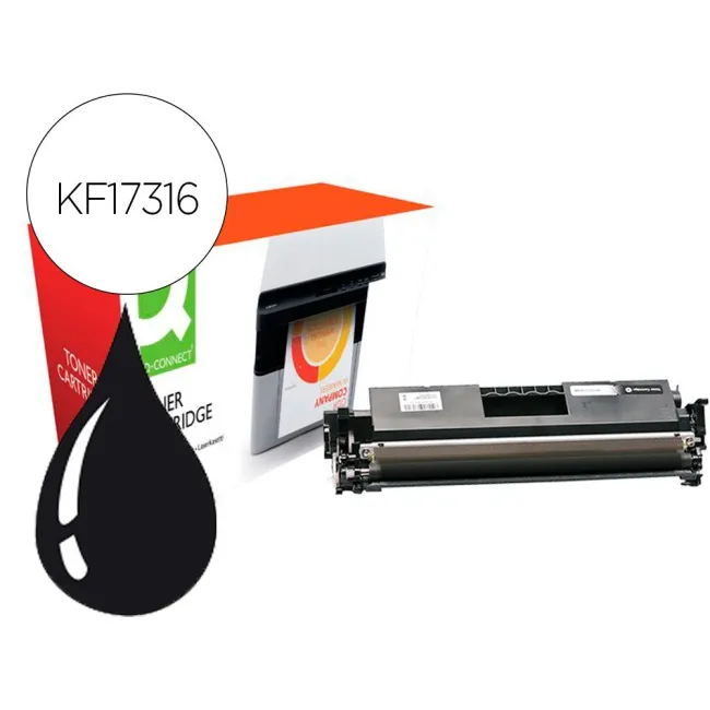 TONER Q-CONNECT COMPATIBLE HP CF217A JET PRO M102 / M130