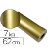 PAPEL FANTASIA VERJURADO STAR 7091 ORO BOBINA 62 CM 7 KG