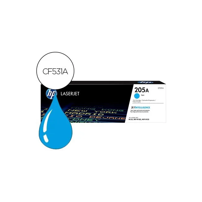 TONER HP 205A LASERJET M154A / 154NW / MFP M180N / 181FW CIAN 900 P...