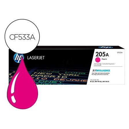 TONER HP 205A LASERJET M154A / 154NW / MFP M180N / 181FW MAGENTA 90...