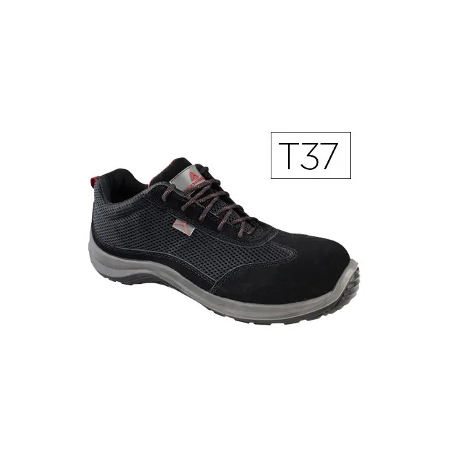 ZAPATOS DE SEGURIDAD DELTAPLUS ASTI PIEL DE SERRAJE AFELPADO SUELA ...