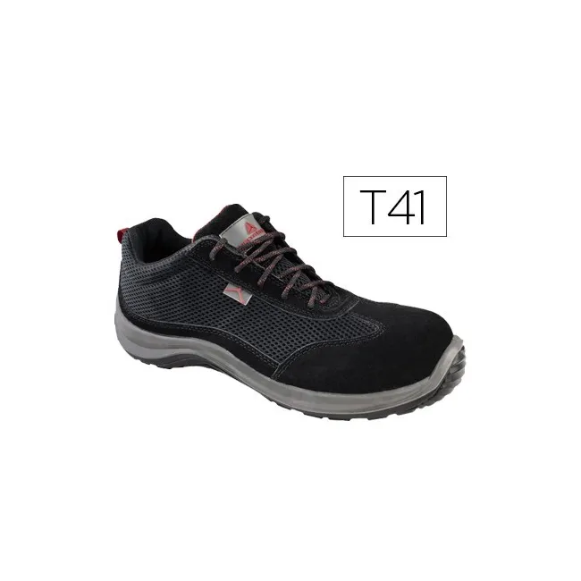ZAPATOS DE SEGURIDAD DELTAPLUS ASTI PIEL DE SERRAJE AFELPADO SUELA ...
