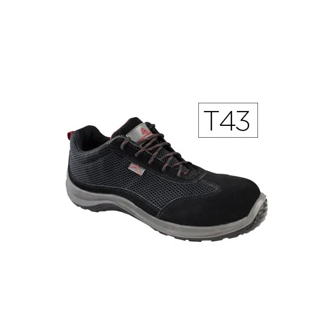 ZAPATOS DE SEGURIDAD DELTAPLUS ASTI PIEL DE SERRAJE AFELPADO SUELA ...