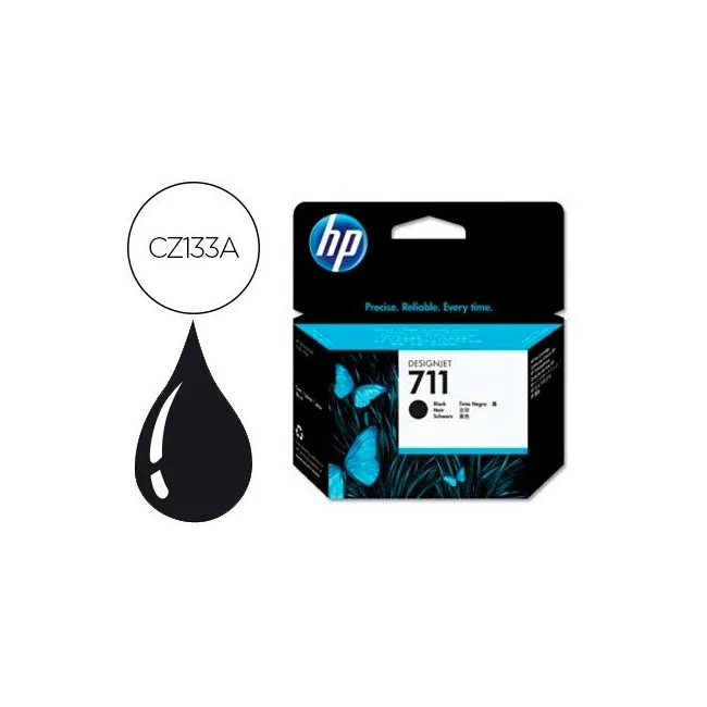 INK-JET HP N. 711 DESIGNJET T120 / T520 NEGRO 80 ML