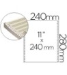PAPEL CONTINUO 240X11 PAUTADO -CAJA DE 2500 HOJAS