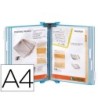 PORTACATALOGO DE PARED POLIPROPILENO TARIFOLD CON 10 FUNDAS DIN A4 ...