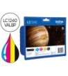 INK-JET BROTHER LC-1240 PACK 4 COLORES -600PAG- MFC-J6510DW MFC-J67...