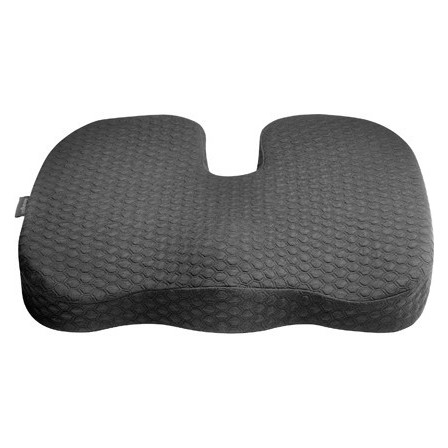 COJIN DE ASIENTO KENSINGTON PREMIUM GEL FRIO NEGRO 7,1X45,9X36,3 CM